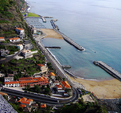 Strand von Calheta, Madeira
